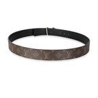 Louis Vuitton Black Monogram Canvas Reversible LV Initiales 40MM Belt 105/42