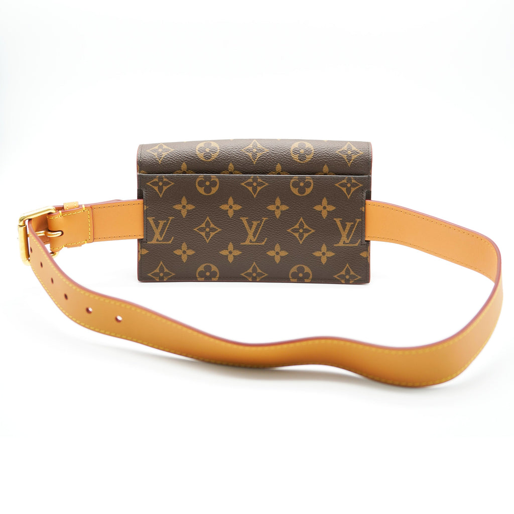 Louis Vuitton Monogram Canvas S Lock Belt Pouch