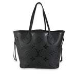 Louis Vuitton Black Giant Monogram Empreinte Neverfull MM