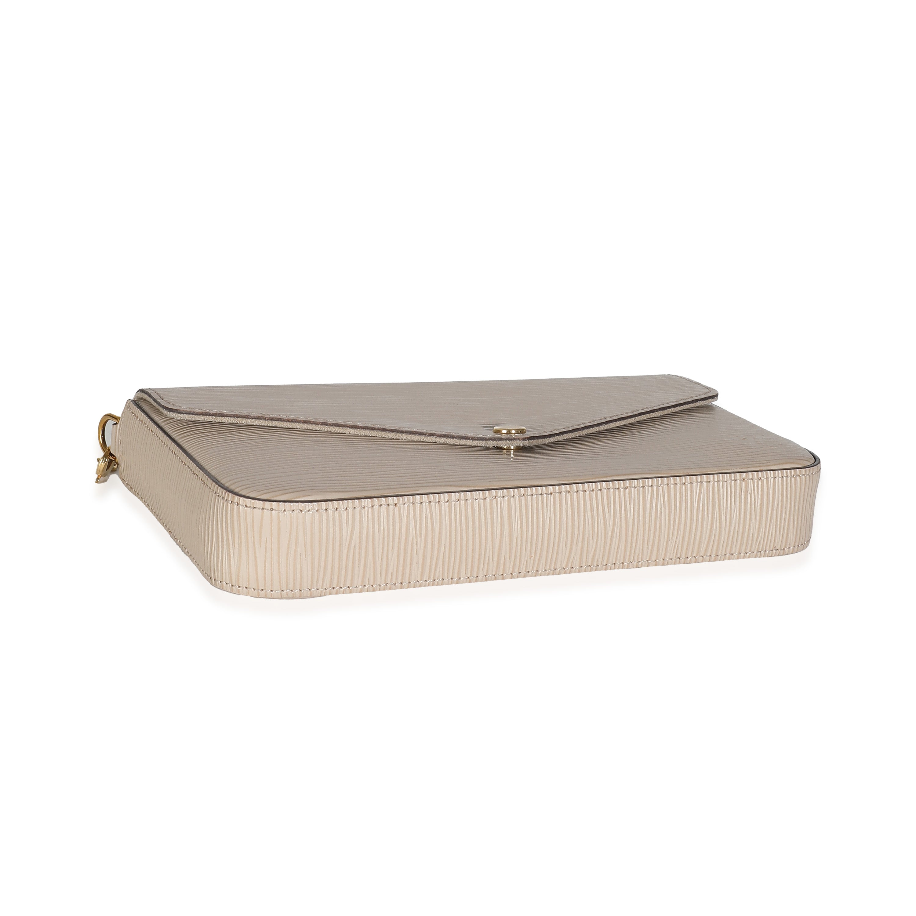 Louis Vuitton Louis Vuitton Galet Epi Felicie Pochette