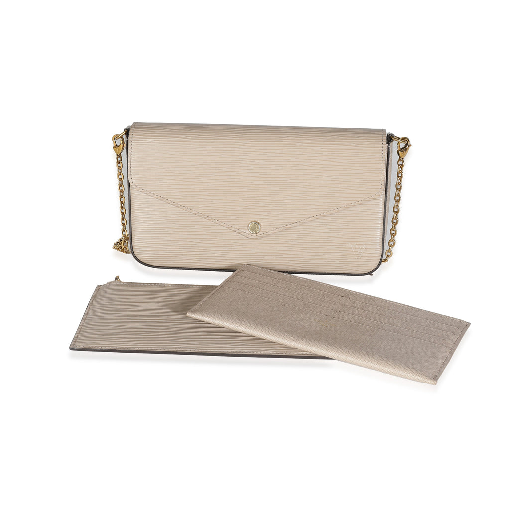 Louis Vuitton Louis Vuitton Galet Epi Felicie Pochette