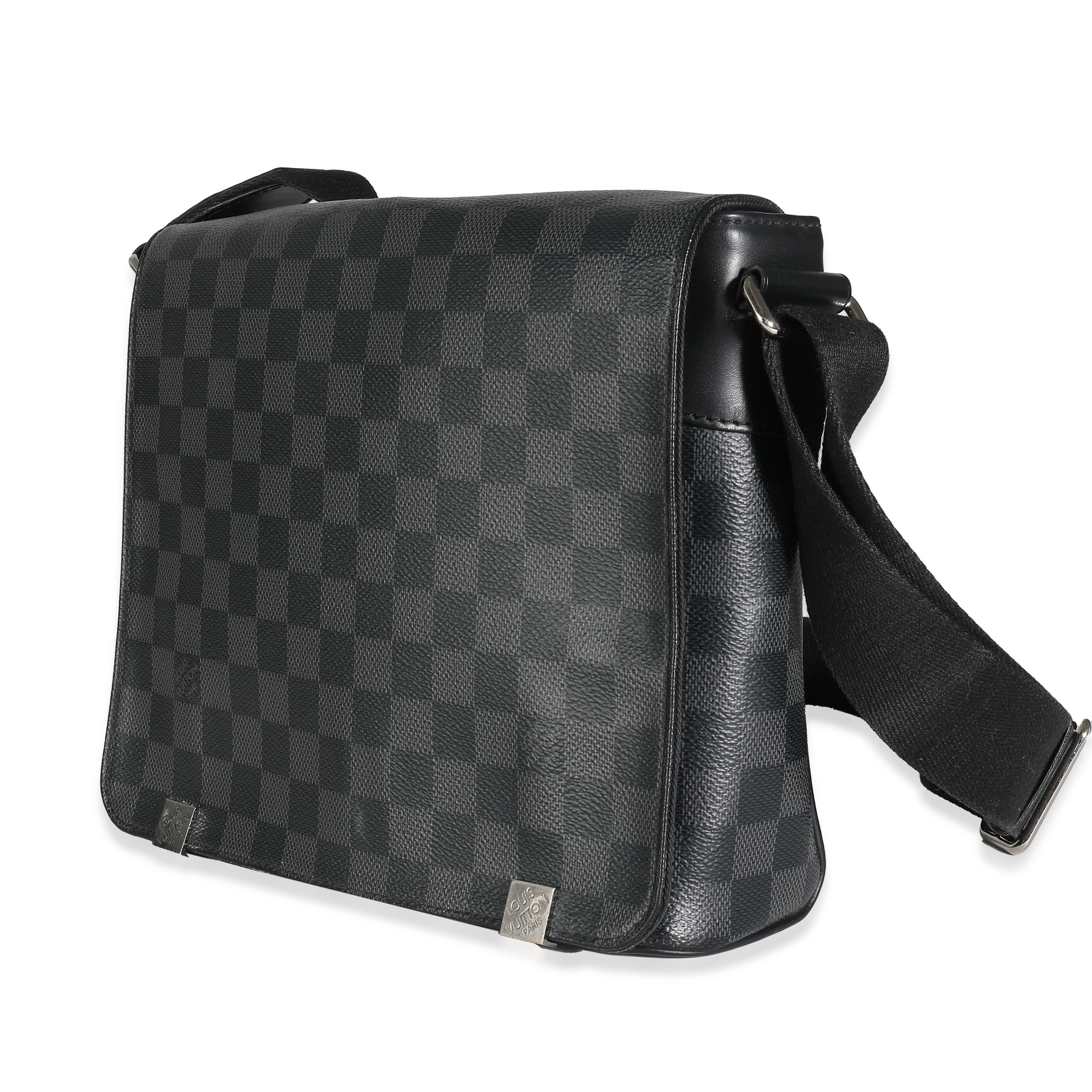 Louis Vuitton Louis Vuitton Damier Graphite Canvas District PM