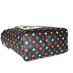 Louis Vuitton Black Monogram Multicolor Canvas Game On Neverfull MM