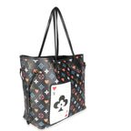 Louis Vuitton Black Monogram Multicolor Canvas Game On Neverfull MM