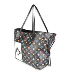 Louis Vuitton Black Monogram Multicolor Canvas Game On Neverfull MM