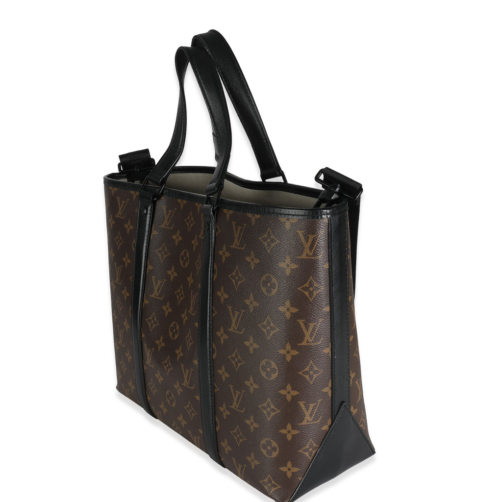 Louis Vuitton Louis Vuitton Monogram Macassar Canvas Weekend Tote