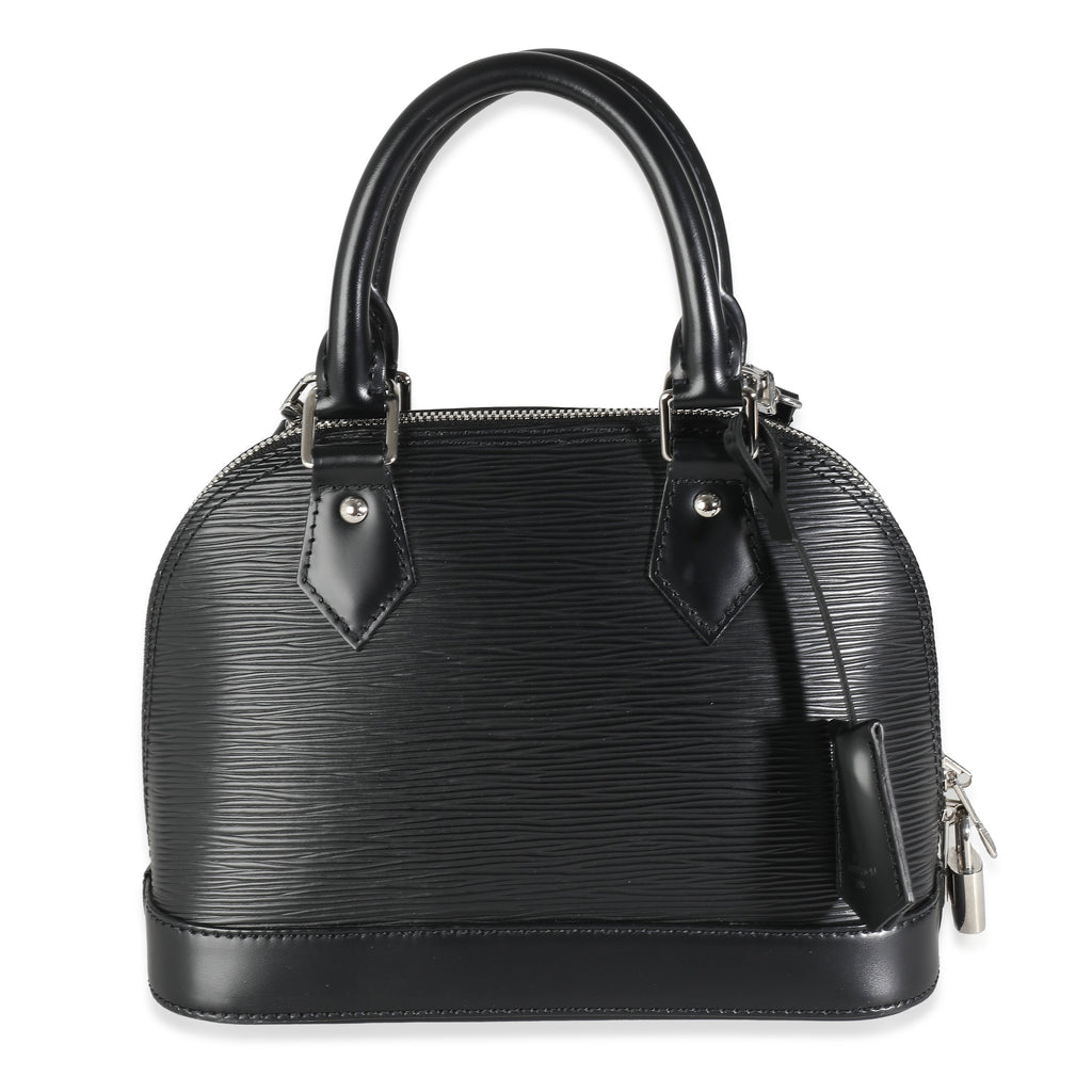 Louis Vuitton Louis Vuitton Black Epi Alma BB