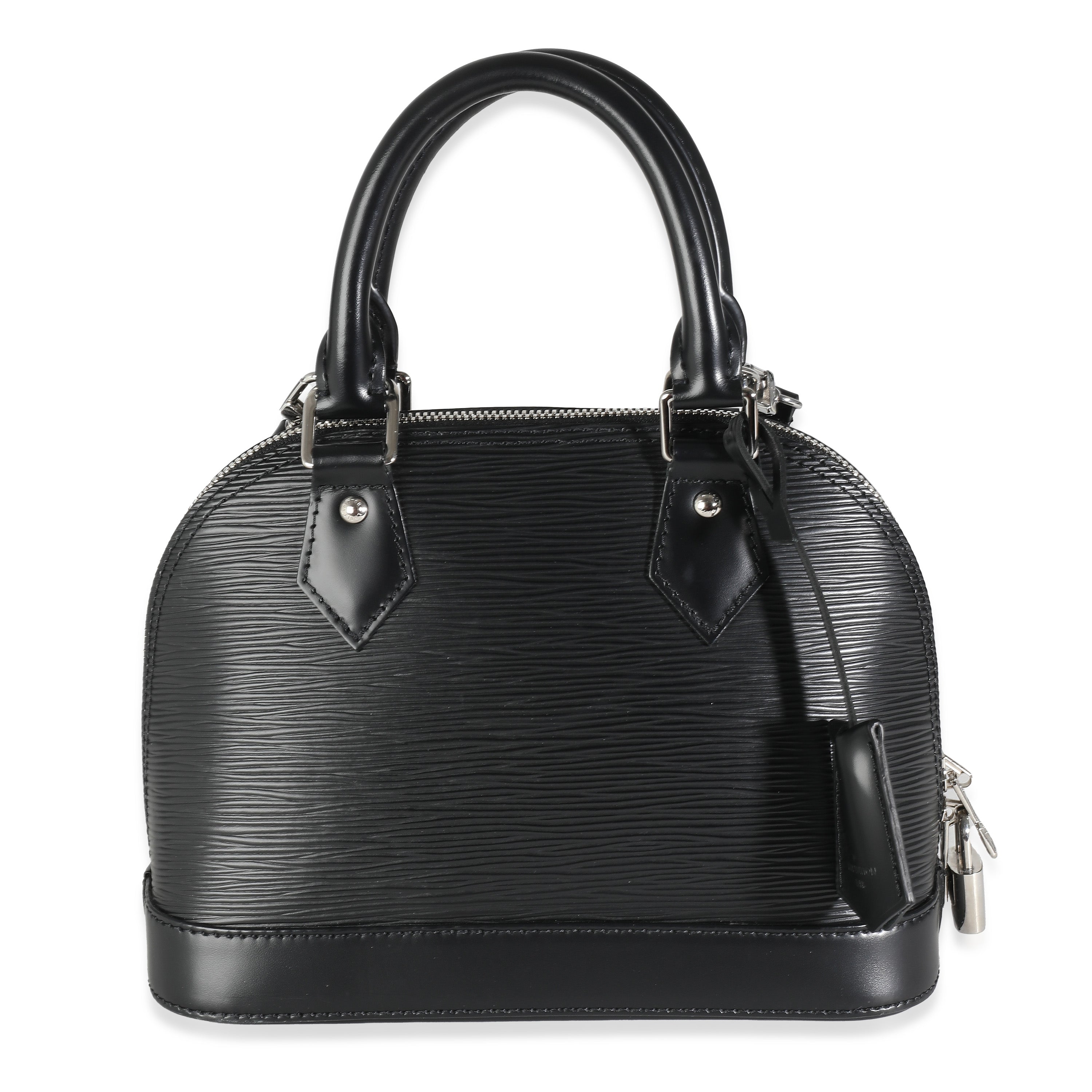 Louis Vuitton Louis Vuitton Black Epi Alma BB