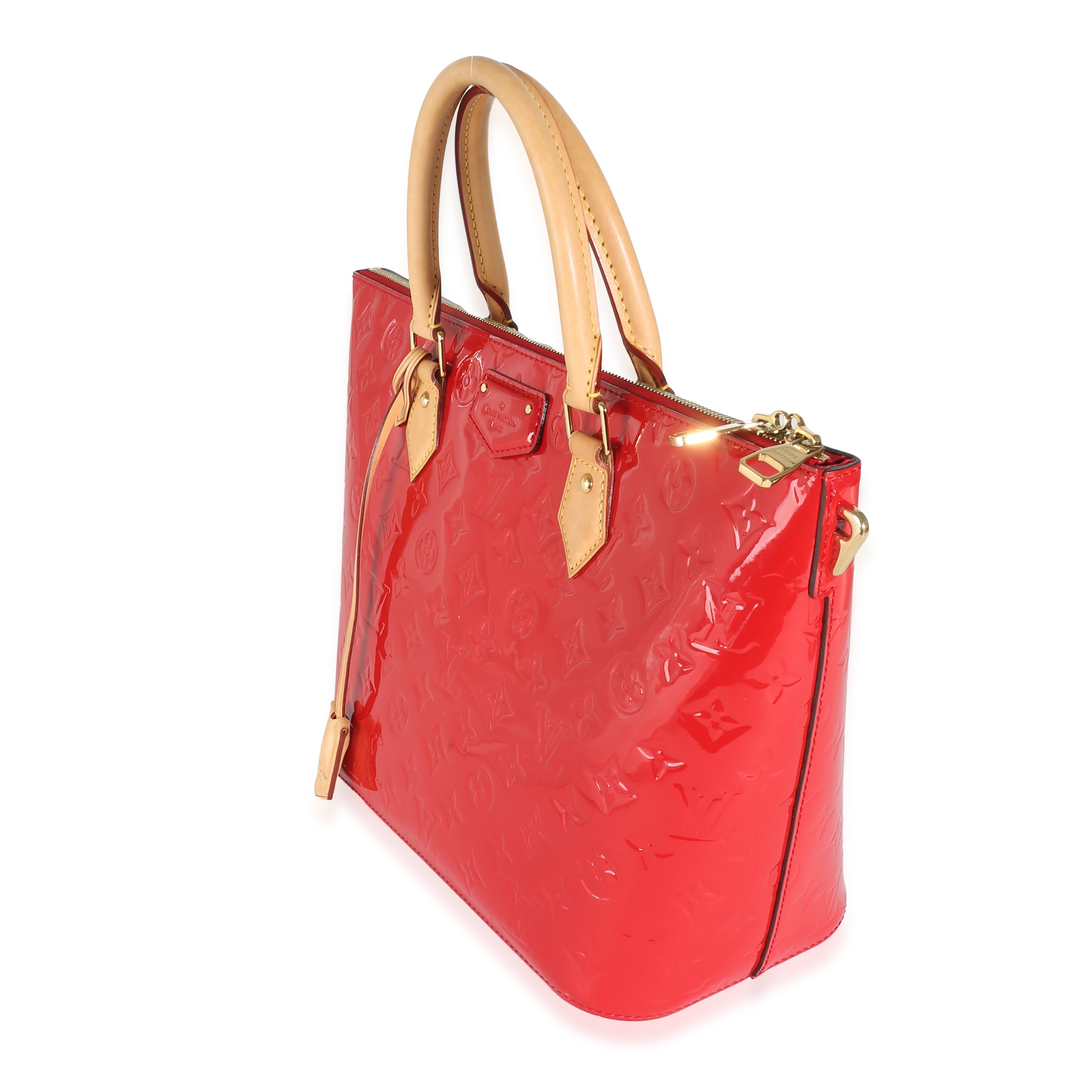 Louis Vuitton Cerise Monogram Vernis Montebello MM