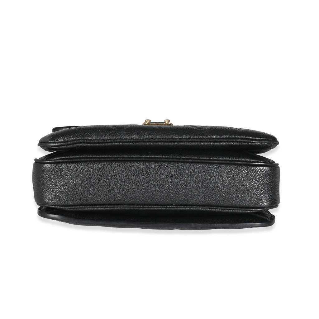 Louis Vuitton Louis Vuitton Black Empreinte Pochette Metis