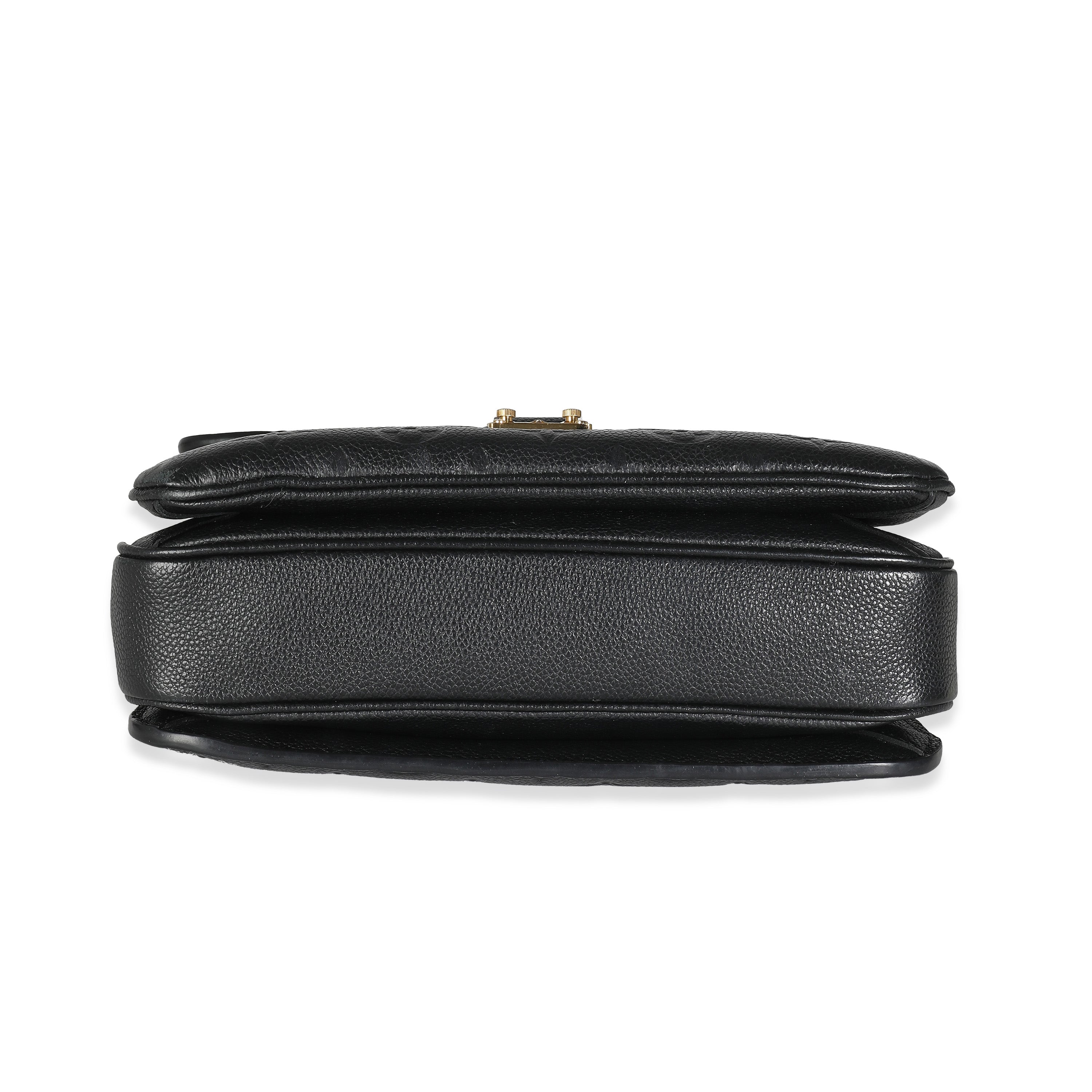 Louis Vuitton Louis Vuitton Black Empreinte Pochette Metis