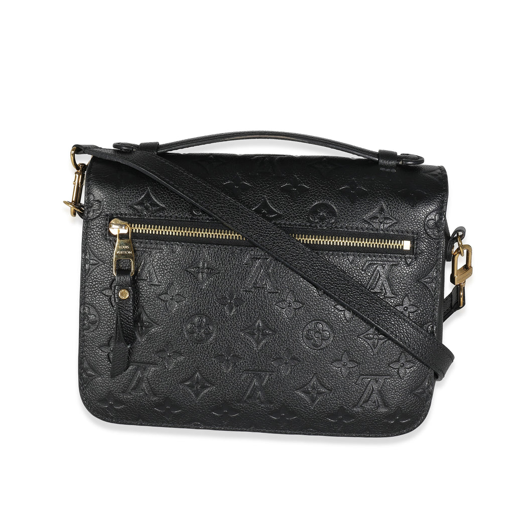 Louis Vuitton Louis Vuitton Black Empreinte Pochette Metis