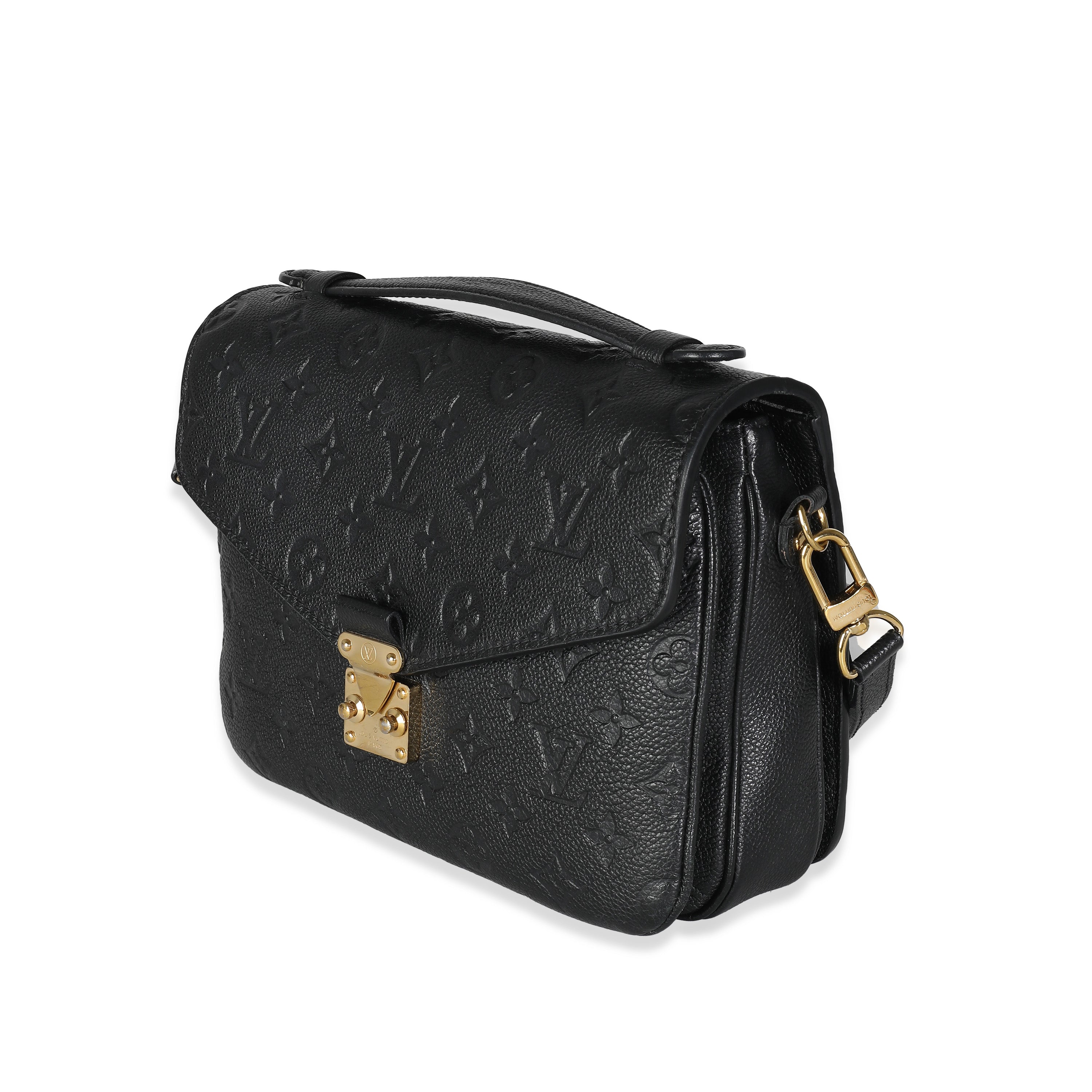Louis Vuitton Louis Vuitton Black Empreinte Pochette Metis