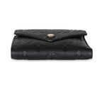 Louis Vuitton Black Empreinte Victorine Wallet