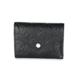 Louis Vuitton Black Empreinte Victorine Wallet