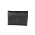 Louis Vuitton Black Empreinte Victorine Wallet