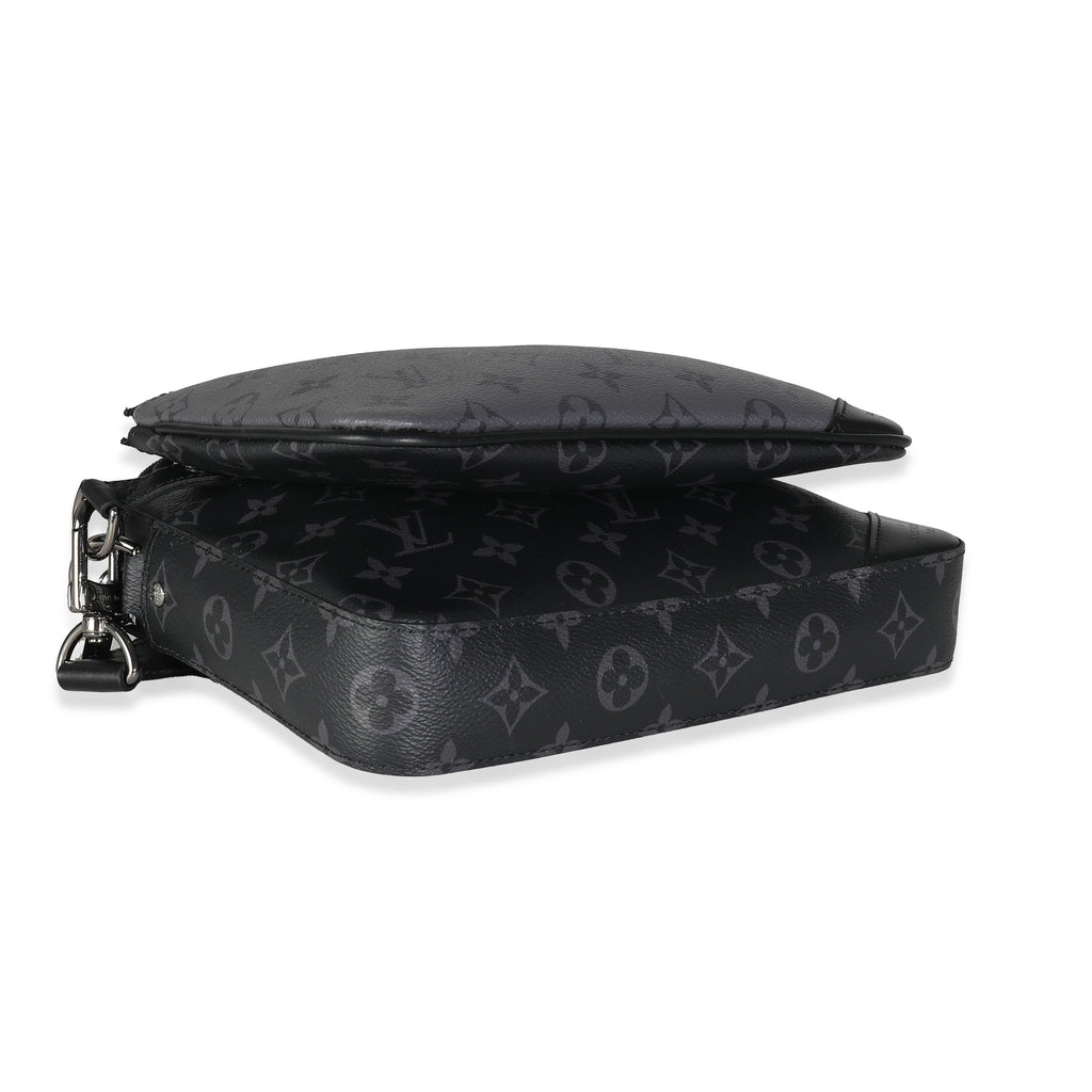 Louis Vuitton Louis Vuitton Monogram Reverse Eclipse Trio Messenger