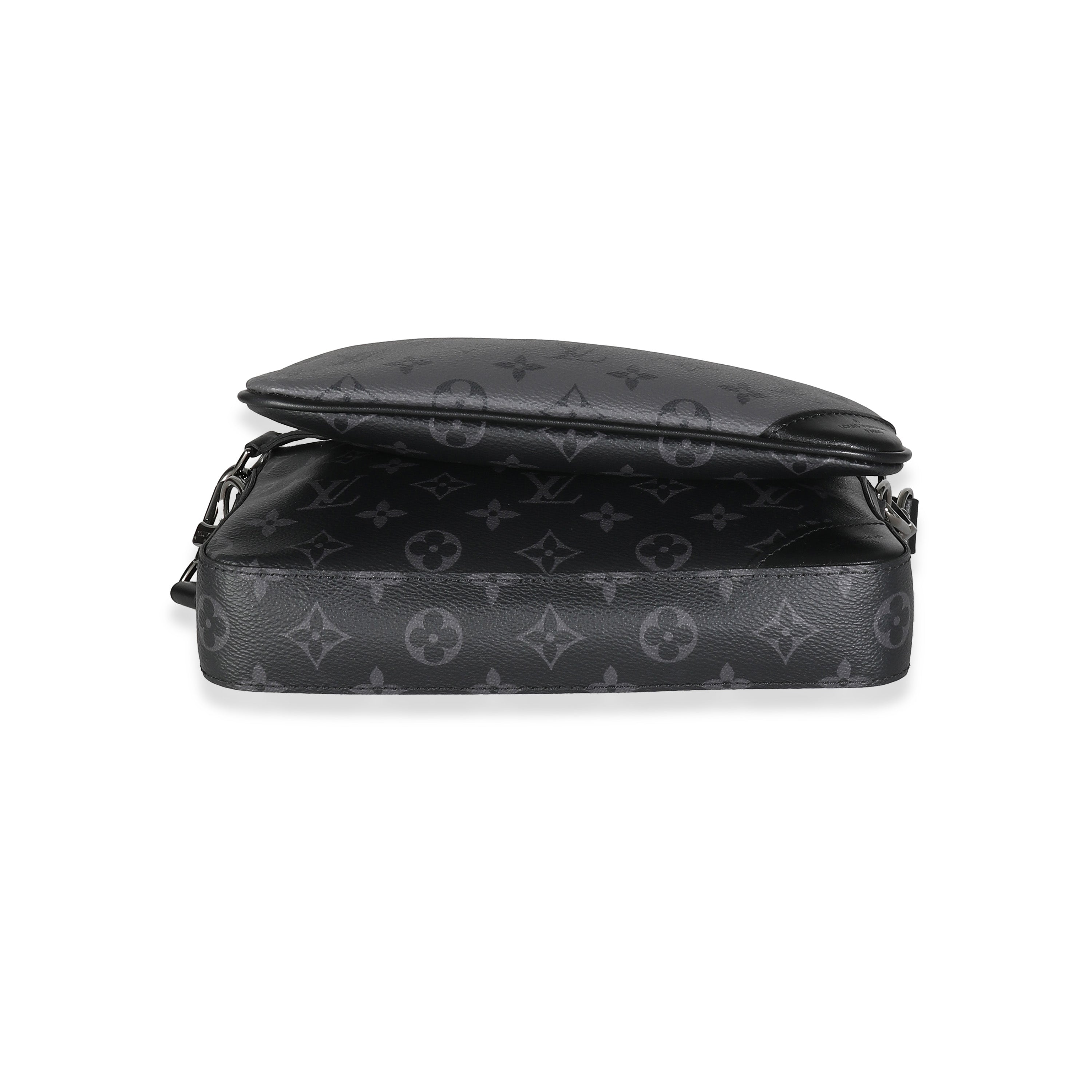 Louis Vuitton Louis Vuitton Monogram Reverse Eclipse Trio Messenger