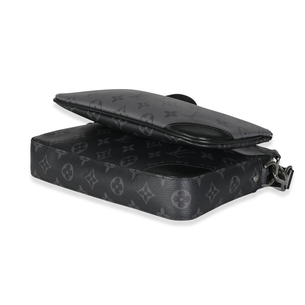 Louis Vuitton Louis Vuitton Monogram Reverse Eclipse Trio Messenger