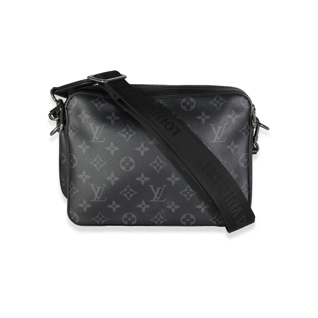 Louis Vuitton Louis Vuitton Monogram Reverse Eclipse Trio Messenger