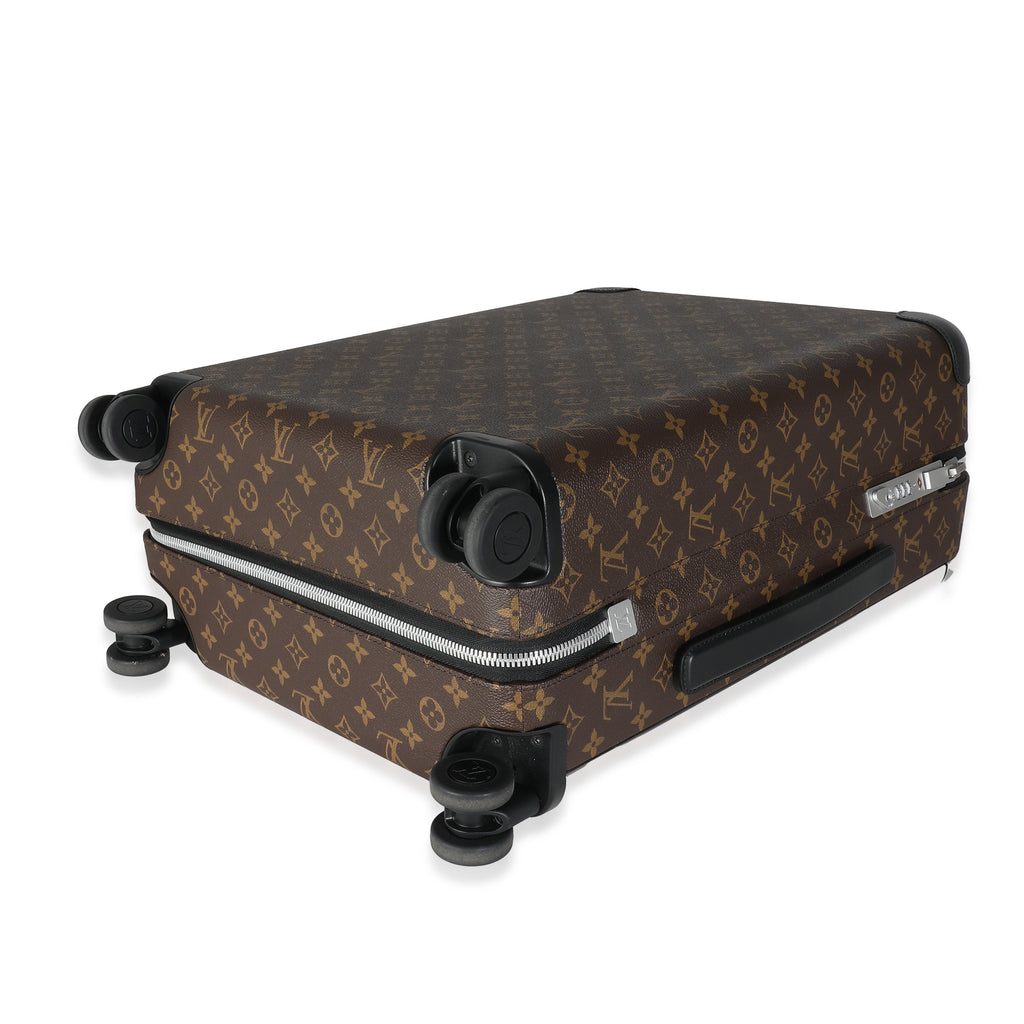 Louis Vuitton Black Monogram Macassar Canvas Horizon 55