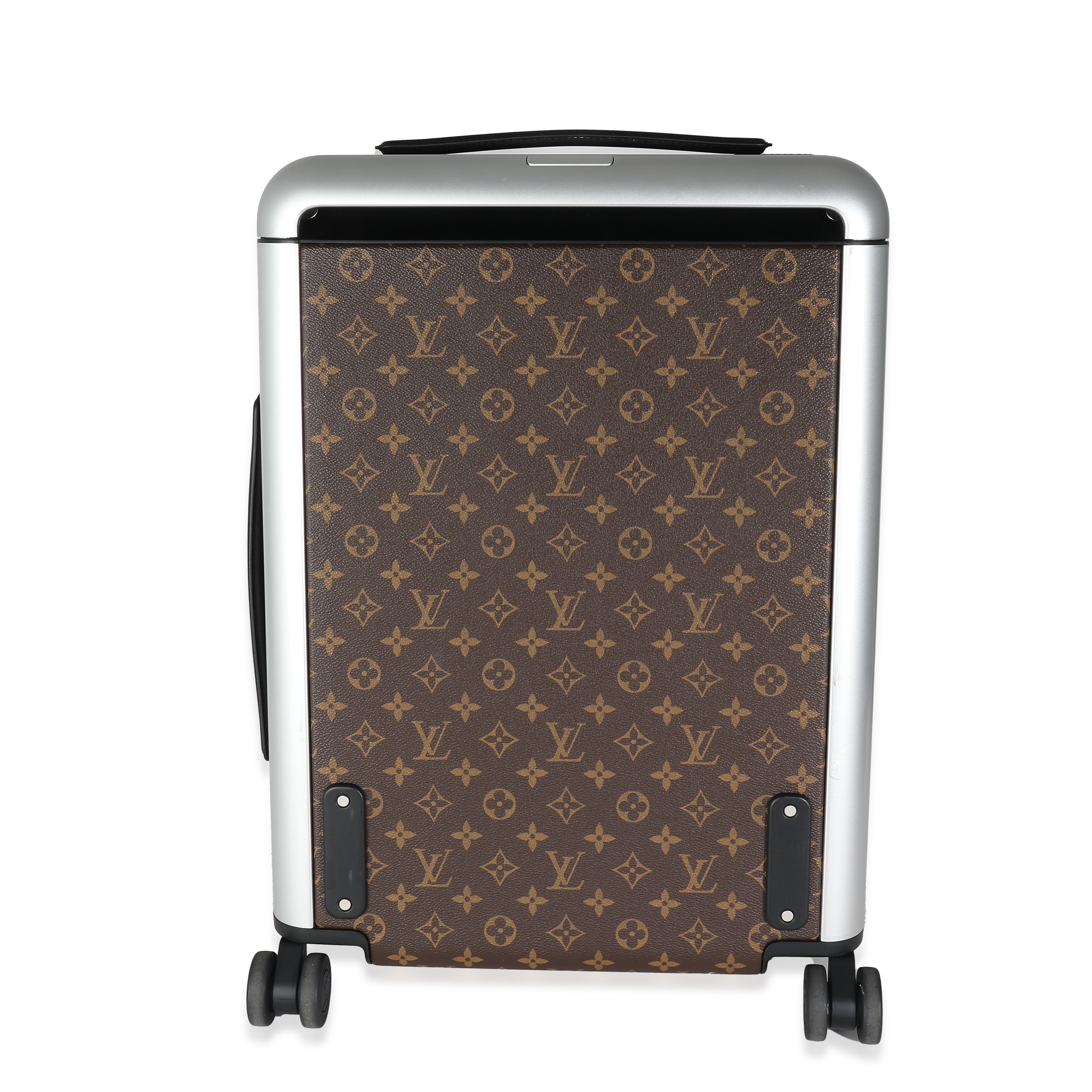 Louis Vuitton Black Monogram Macassar Canvas Horizon 55