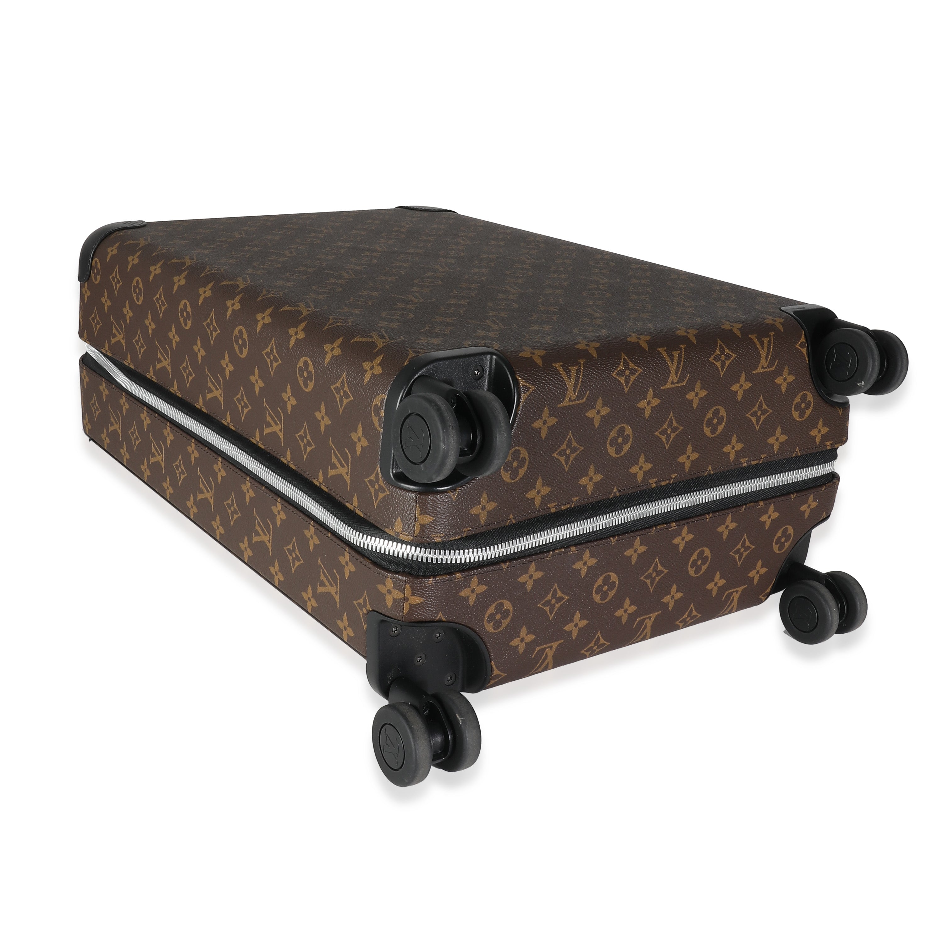 Louis Vuitton Black Monogram Macassar Canvas Horizon 55