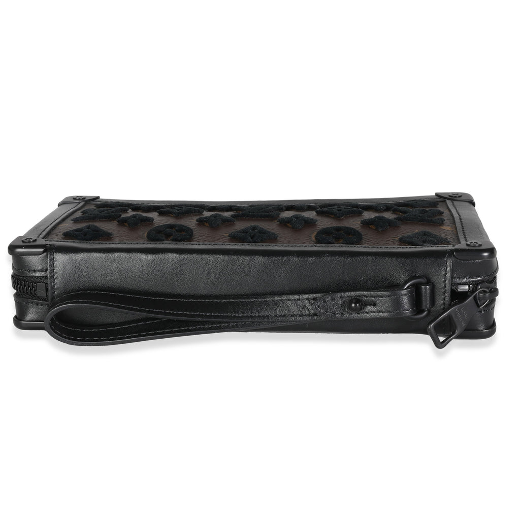 Louis Vuitton Tuffetage Monogram Canvas Soft Trunk Clutch