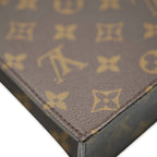 Louis Vuitton Brown Monogram Canvas Petit Sac Plat