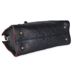 Louis Vuitton Marine Rouge Monogram Empreinte Sully MM