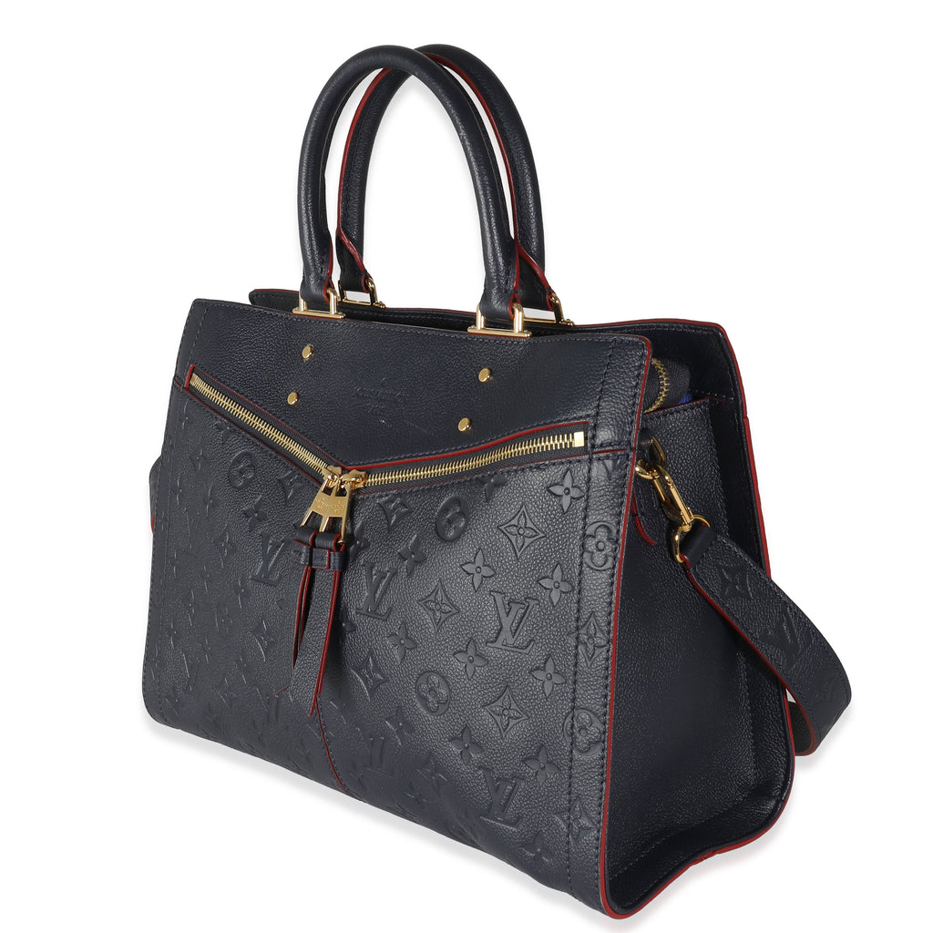 Louis Vuitton Marine Rouge Monogram Empreinte Sully MM