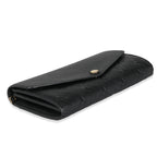 Louis Vuitton Black Monogram Empreinte Sarah Wallet