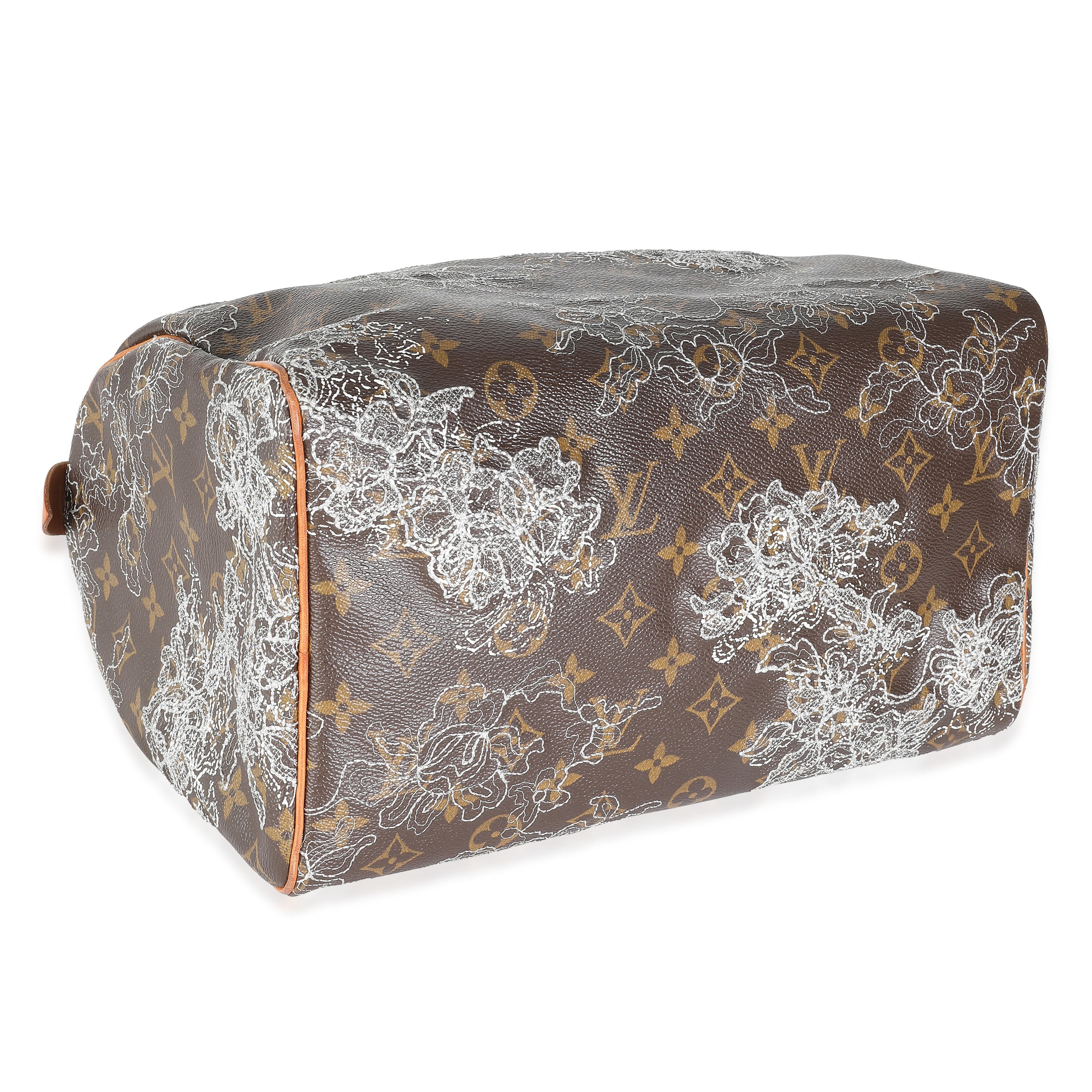 Louis Vuitton Monogram Canvas Dentelle Speedy 30