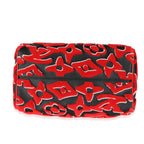 Louis Vuitton x UF Black Red Tufted Monogram Speedy Bandouliere 25