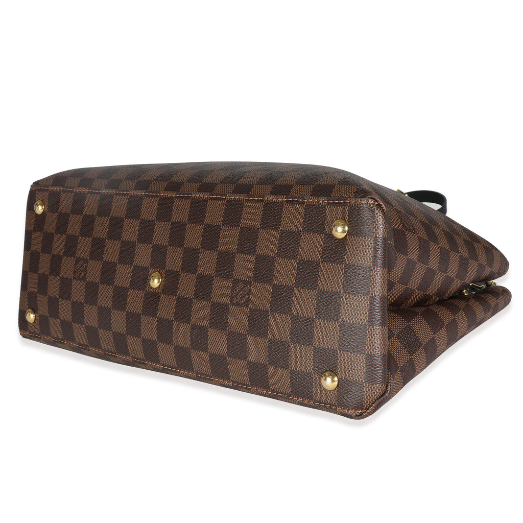 Louis Vuitton Louis Vuitton Black Damier Ebene Canvas LV Riverside Tote