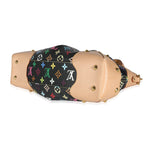 Louis Vuitton x Takashi Murakami Black Multicolor Monogram Canvas Judy MM