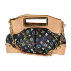 Louis Vuitton x Takashi Murakami Black Multicolor Monogram Canvas Judy MM