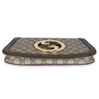 Gucci Beige GG Supreme Canvas Blondie Shoulder Bag