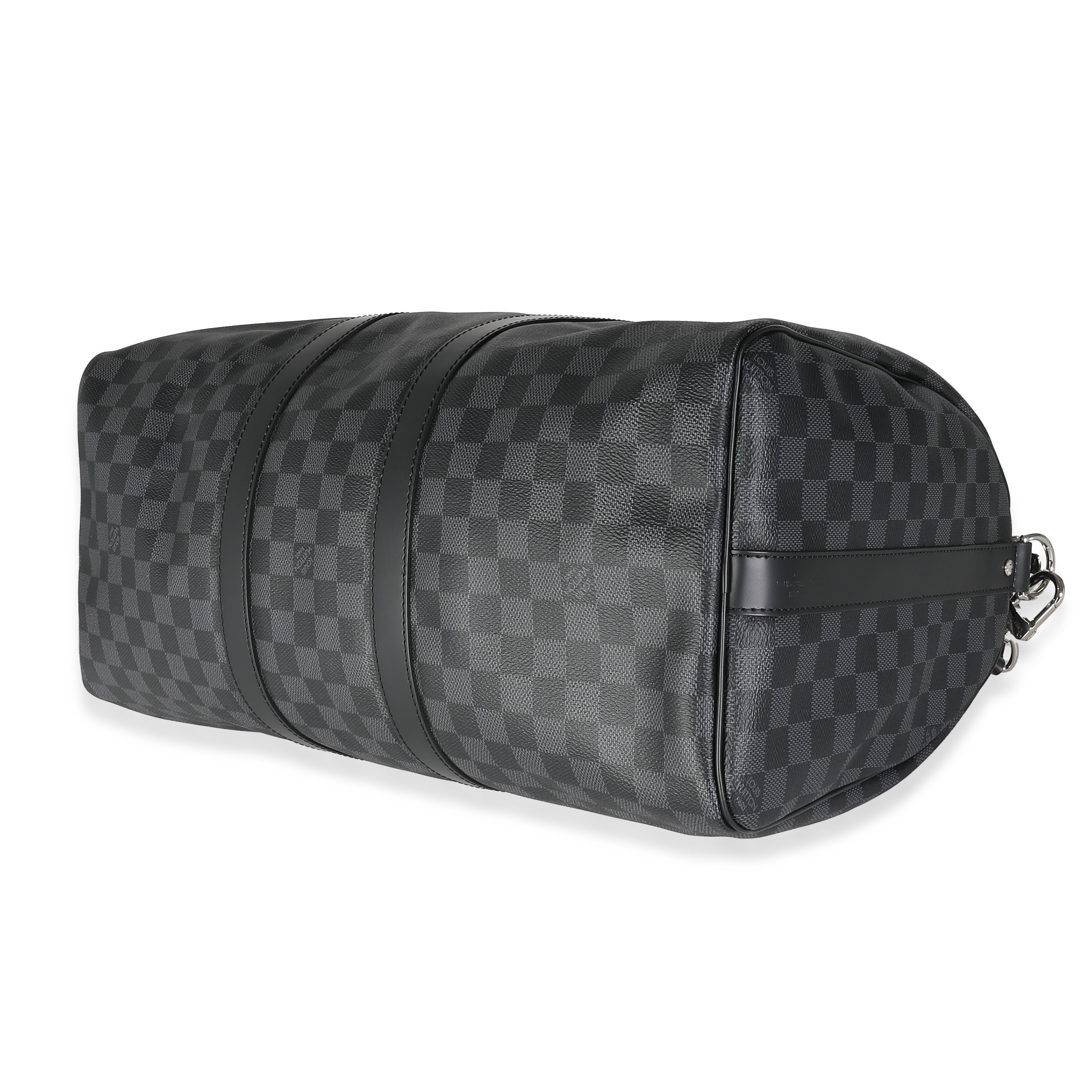 Louis Vuitton Damier Graphite Canvas Keepall Bandouliere 45