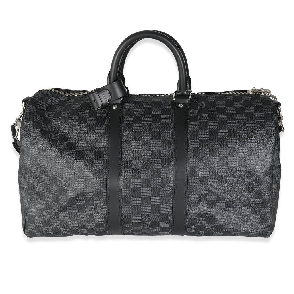 Louis Vuitton Damier Graphite Canvas Keepall Bandouliere 45