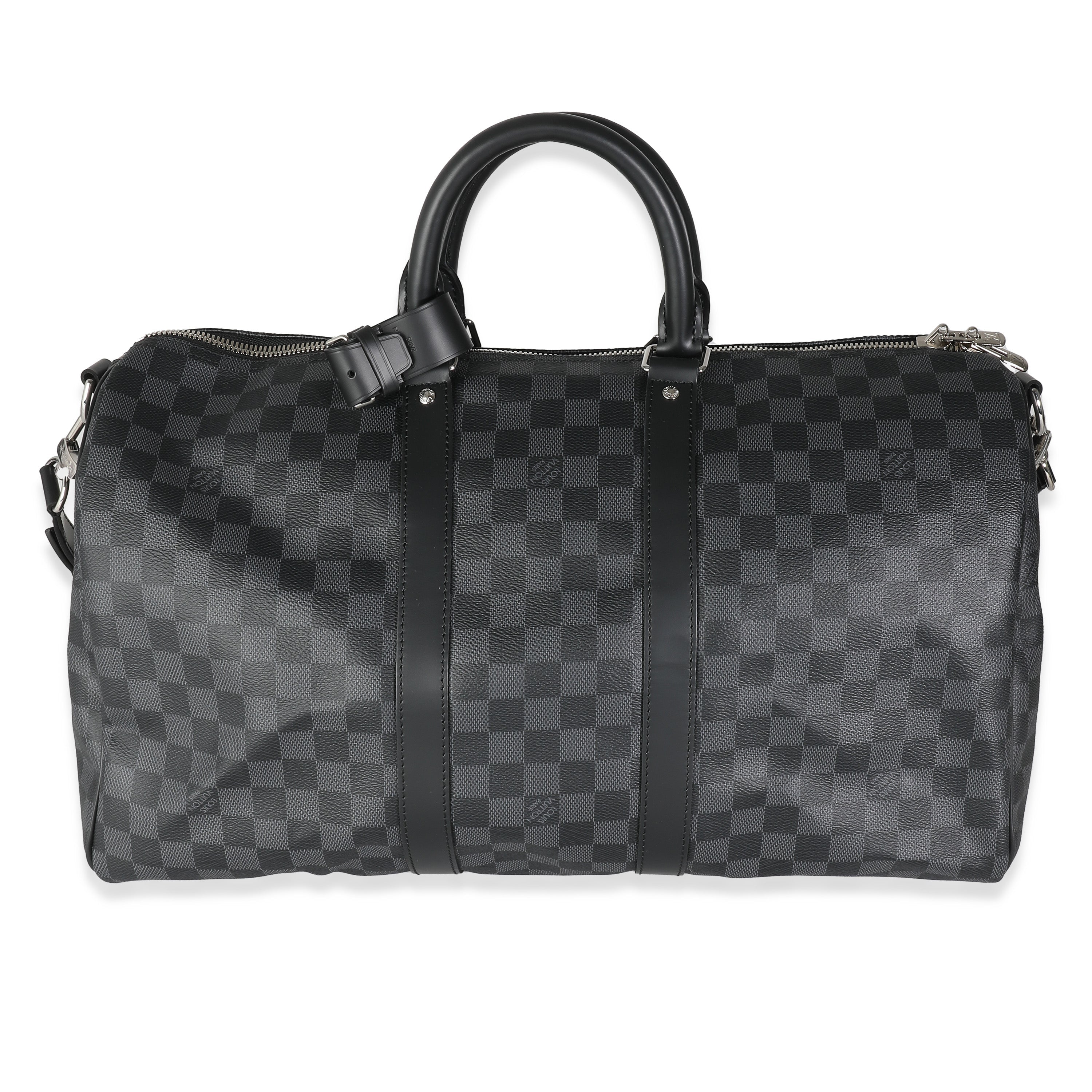Louis Vuitton Damier Graphite Canvas Keepall Bandouliere 45