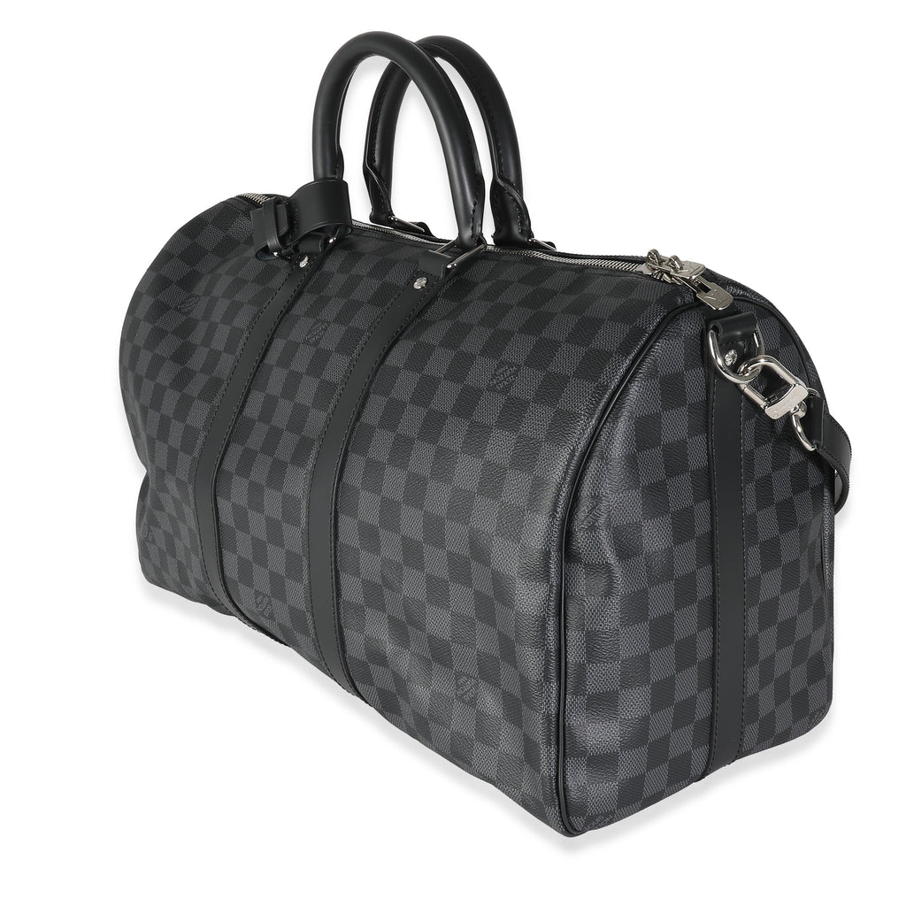 Louis Vuitton Damier Graphite Canvas Keepall Bandouliere 45