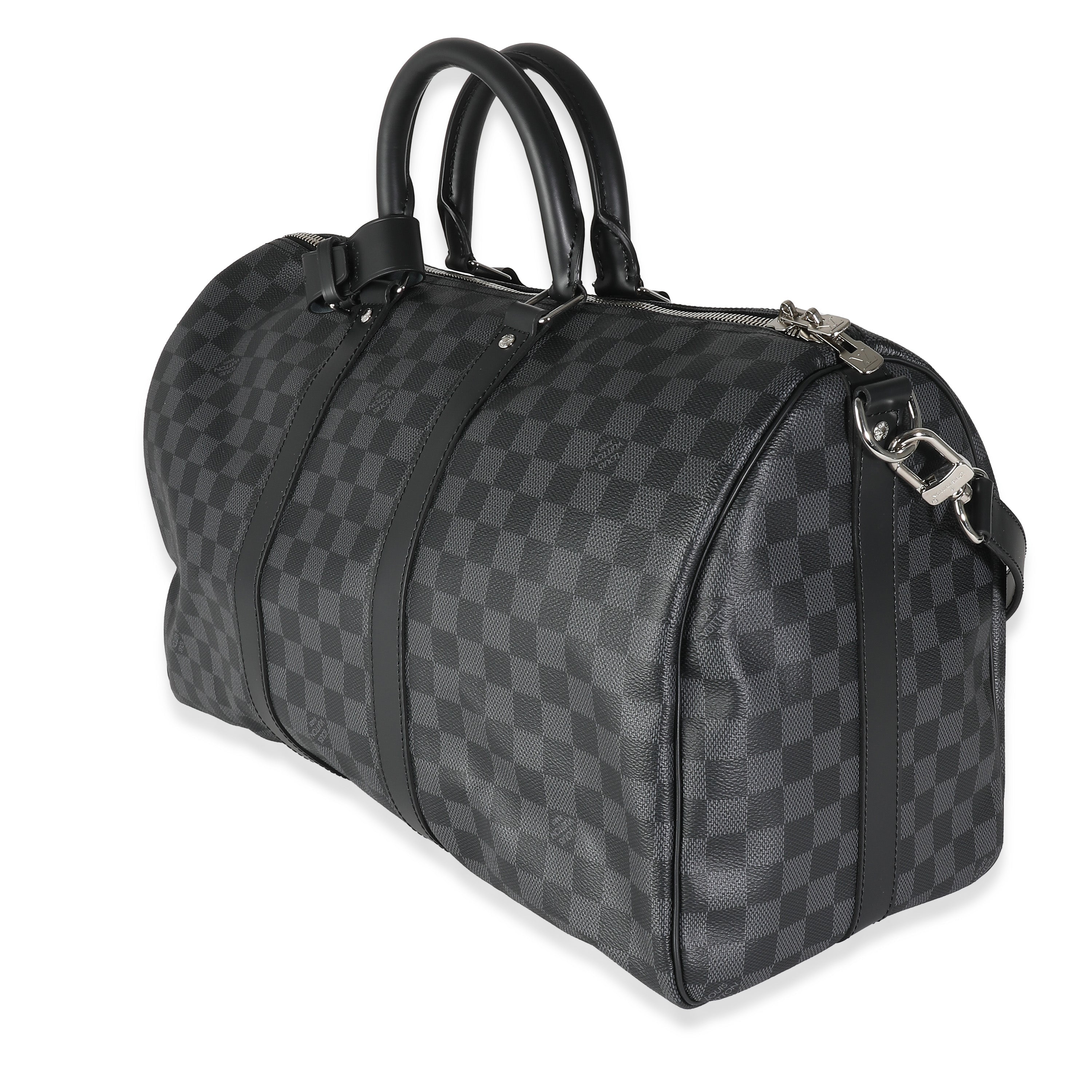 Louis Vuitton Damier Graphite Canvas Keepall Bandouliere 45
