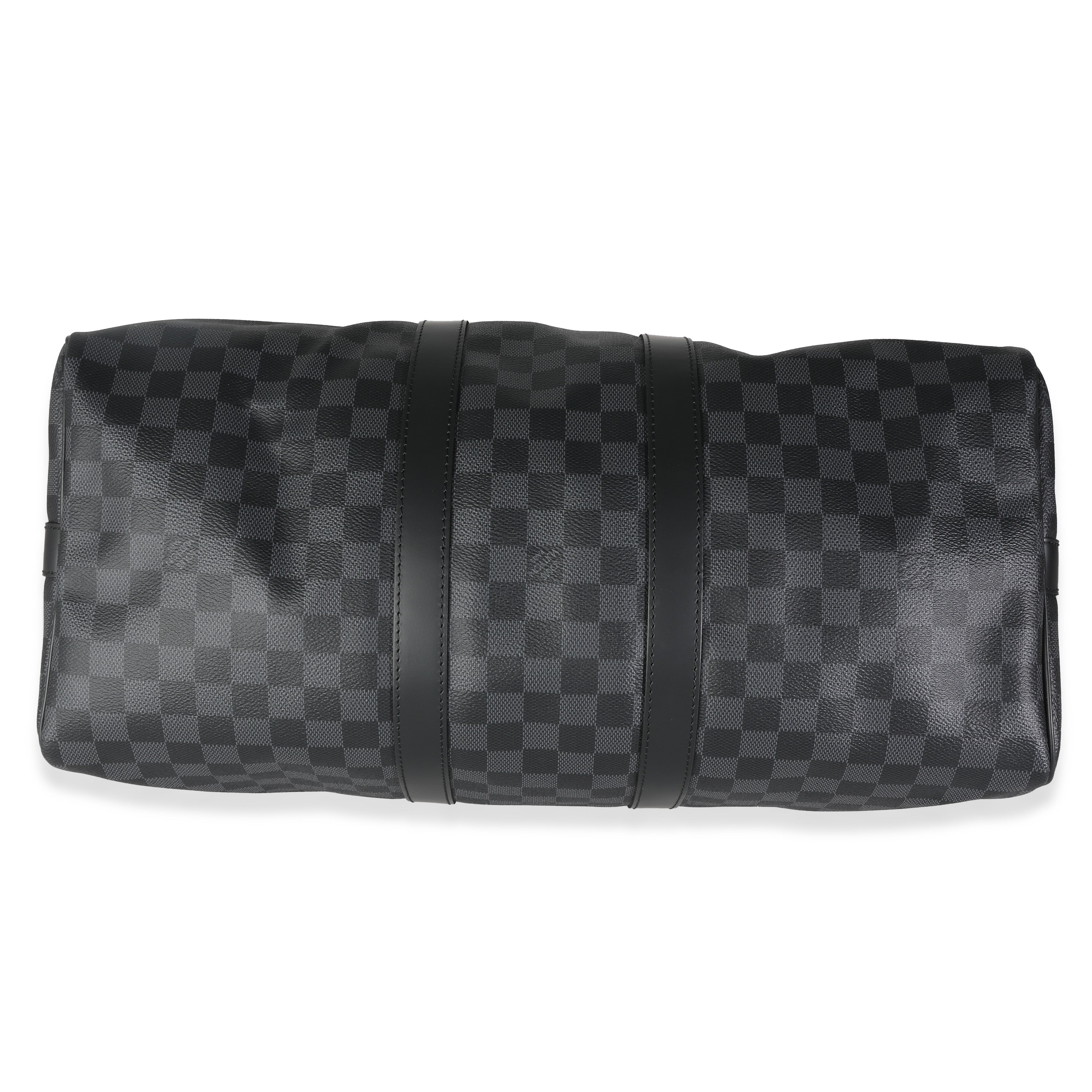Louis Vuitton Damier Graphite Canvas Keepall Bandouliere 45