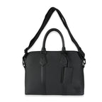 Louis Vuitton Black Calfskin Aerogram Takeoff Briefcase