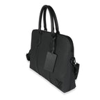 Louis Vuitton Black Calfskin Aerogram Takeoff Briefcase