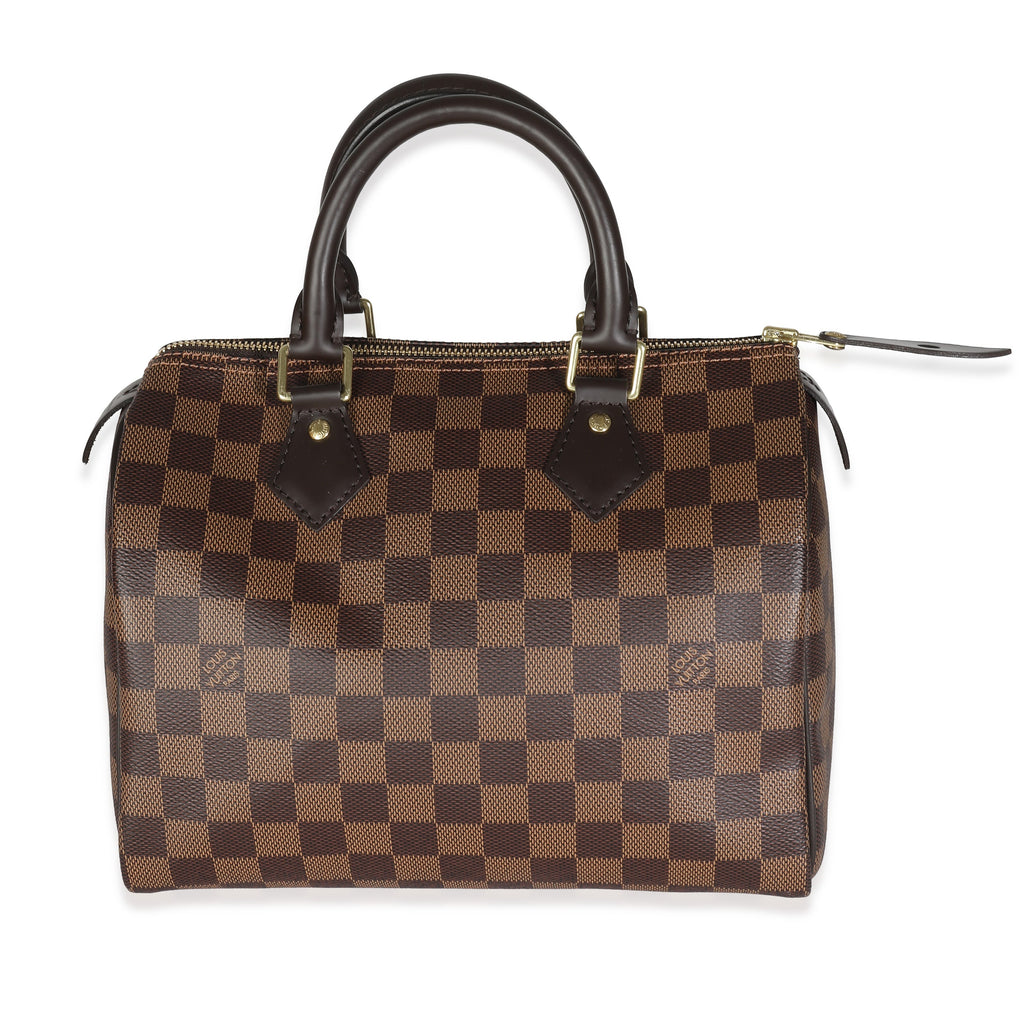 Louis Vuitton Damier Ebene Canvas Speedy 25