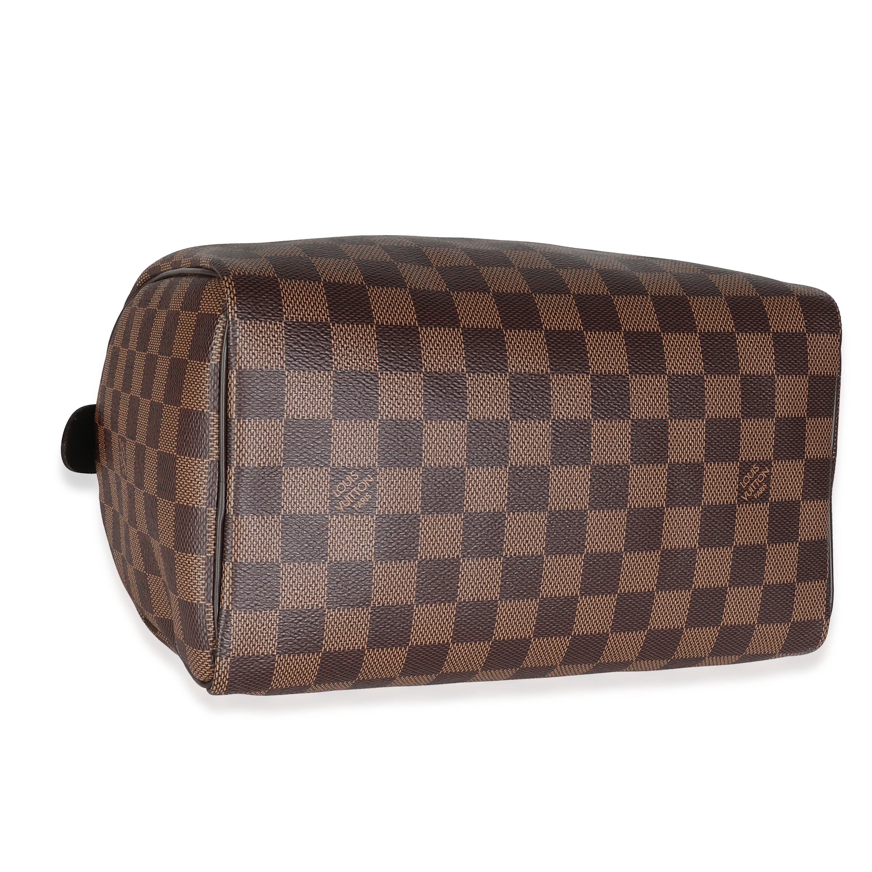 Louis Vuitton Damier Ebene Canvas Speedy 25