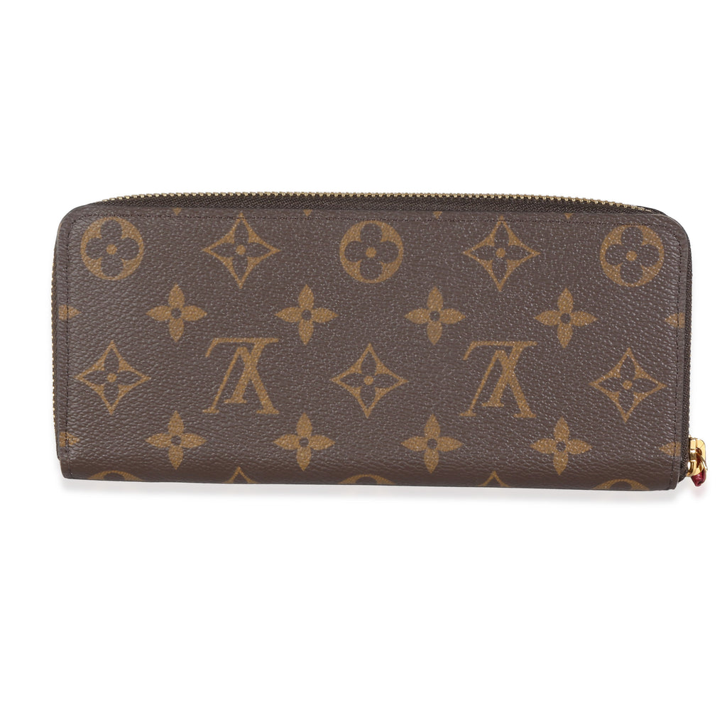 Louis Vuitton Monogram Canvas Clemence Wallet