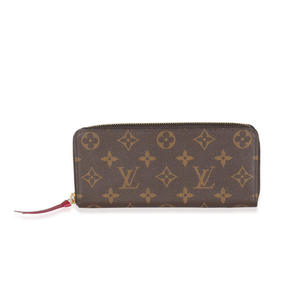 Louis Vuitton Monogram Canvas Clemence Wallet